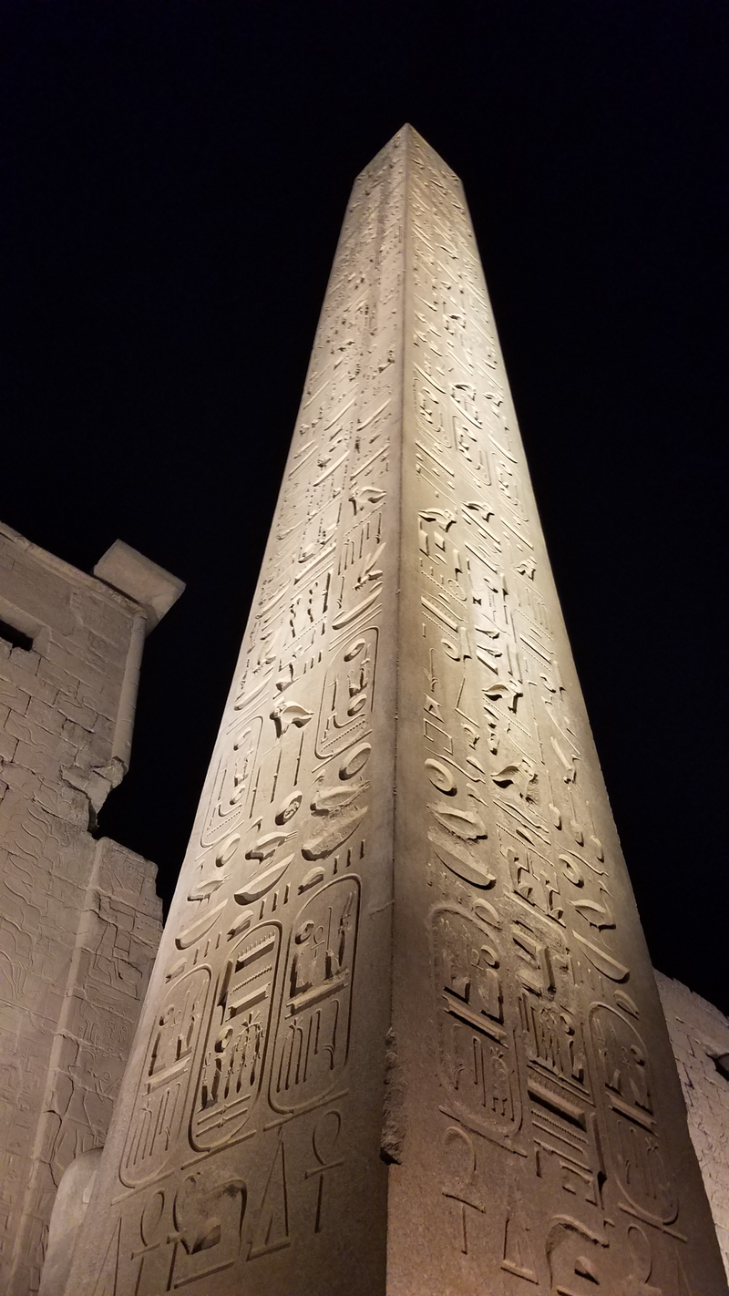 An obelisk at Luxor.Allison Keyes/The Root